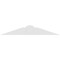 Ekena Millwork Portland Architectural Grade PVC Gable Bracket, 48"W x 8"H x 4"D x 6"F, 4/12 Pitch GBP048X08X0406POR00 - alternate 2